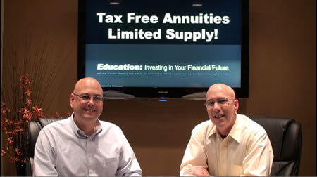Tax Free Annuities – Limited Supply!
