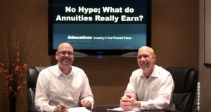 What do Annuities Really Earn? No Hype…