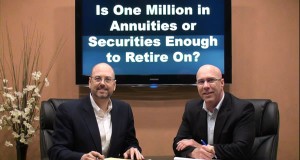 Is One Million in Annuities or Securities Enough to Retire On?